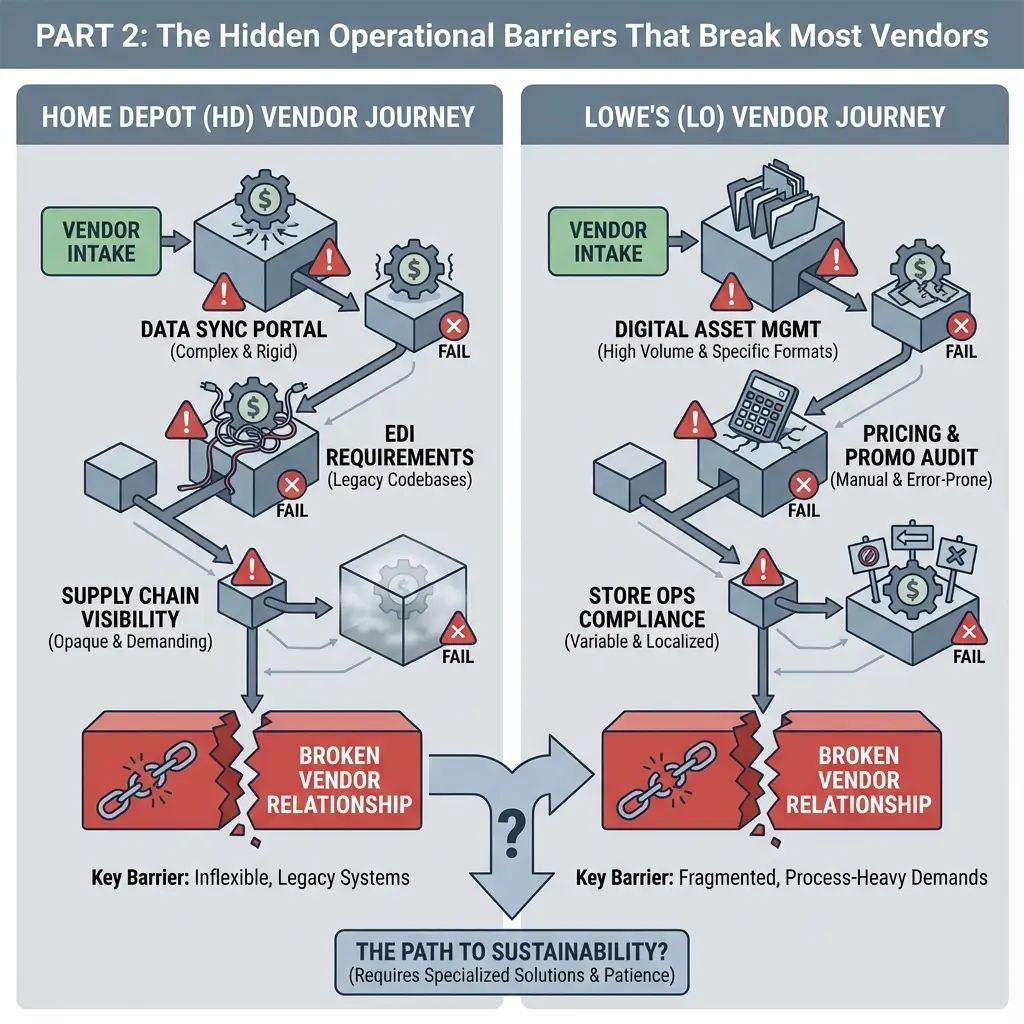 break points in the retail approval process